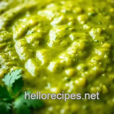 Zesty Salsa Verde Recipe: My Secret Italian-Inspired Sauce! Recipe Card