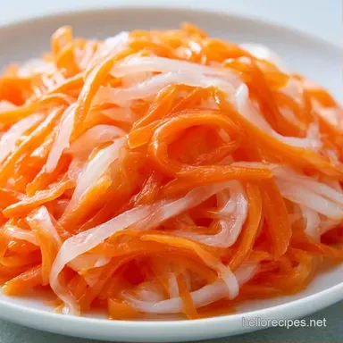 Vietnamese Pickled Vegetables Meal Prep Recipe Card