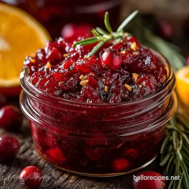 Vintage Fresh Cranberry Orange Relish: Easy 10-Minute No-Cook Classic