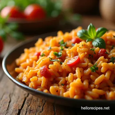 Spanish Rice Recipe Classic My GoTo TwoSl Inspired Twist Recipe Card