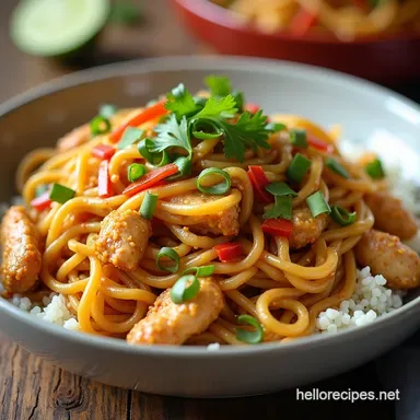 Weeknight Winner Easy Chicken Chow Mein Takeout Fakeaway