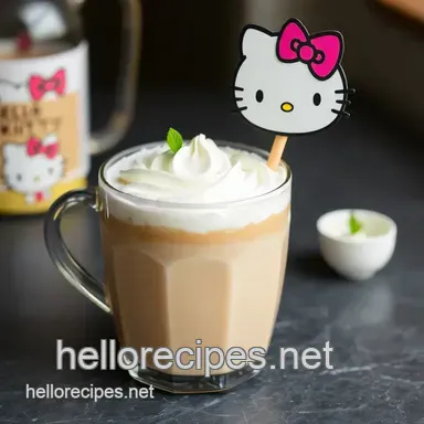 Best Whipped Hello Kitty Vanilla Latte Delight: Easy and Irresistibly Sweet Recipe Card