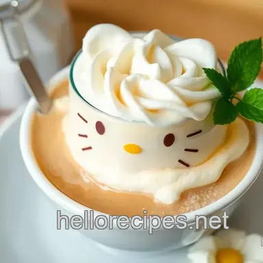 Best Whipped Hello Kitty Vanilla Latte Delight: Easy and Irresistibly Sweet