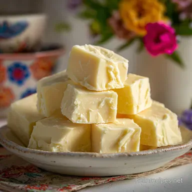 White Chocolate Fudge Recipe Delight No Corn Syrup Recipe Card