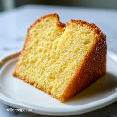 Yellow Cake Made From Scratch for 12