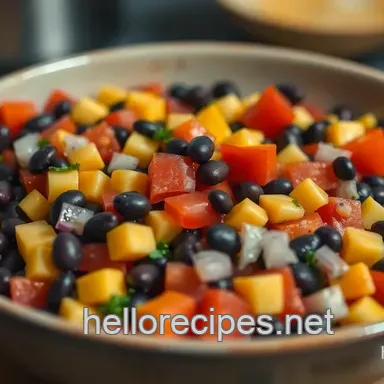 Easy & Zesty Black Bean and Corn Salsa: My Family' s Favorite Recipe