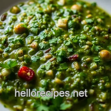 Easy & Flavorful Chimichurri Main Ingredients: My Family's Favorite Sauce Recipe Card