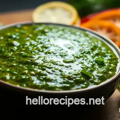 Easy &amp Flavorful Chimichurri Main Ingredients: My Family&#039 s Favorite Sauce