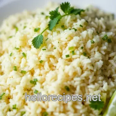 Zesty Cilantro Lime Rice Recipe: Better Than Chipotle! Recipe Card