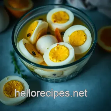 My Favourite Easy Pickled Eggs Recipe: Tangy Flavours When You Want Them Recipe Card