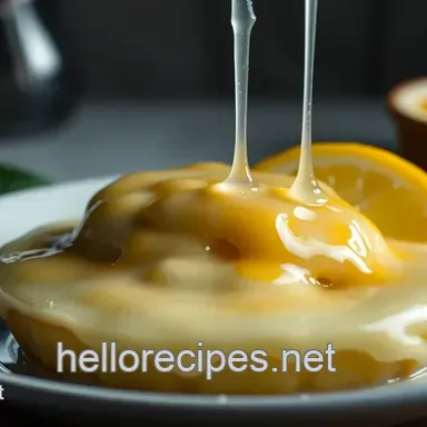 Easy & Zesty Recipe for Lemon Glaze: My Family' s Favorite Drizzle
