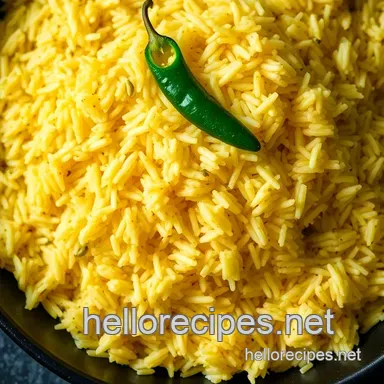 Easy & Zesty Lemon Rice Recipe: A Flavorful Side Dish for Any Meal Recipe Card