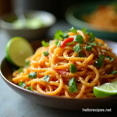 Ultimate Zesty Lime Crunch Noodle Salad Recipe 35 Mins