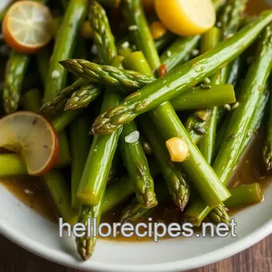 Easy & Zesty Recipe for Pickled Asparagus: My Family's Favorite! Recipe Card