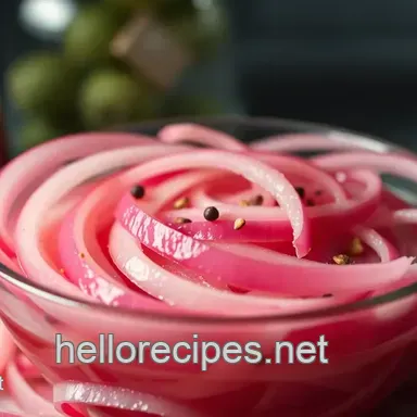 Easy Pickled Red Onion Recipe: My Go-To Zesty Condiment