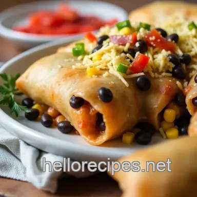 How to Make My Favorite Southwest Egg Rolls Recipe: A Delicious Twist! Recipe Card