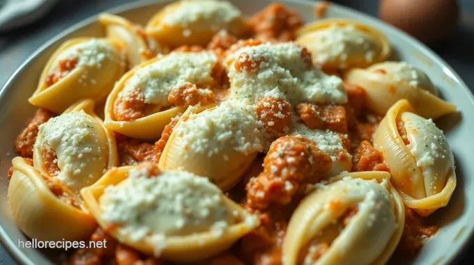 Cheesy Ricotta-Stuffed Pasta Shells: A Comforting Delight
