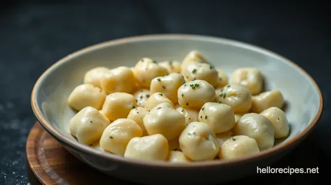 Classic Potato Gnocchi with Brown Butter Sage