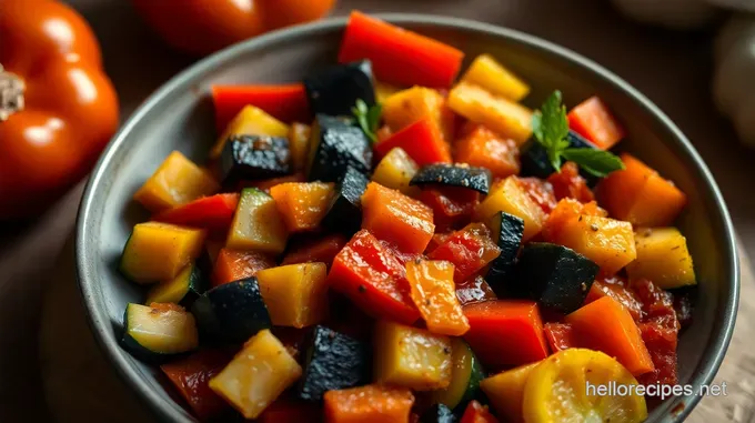 Classic Ratatouille: A Rustic French Vegetable Medley