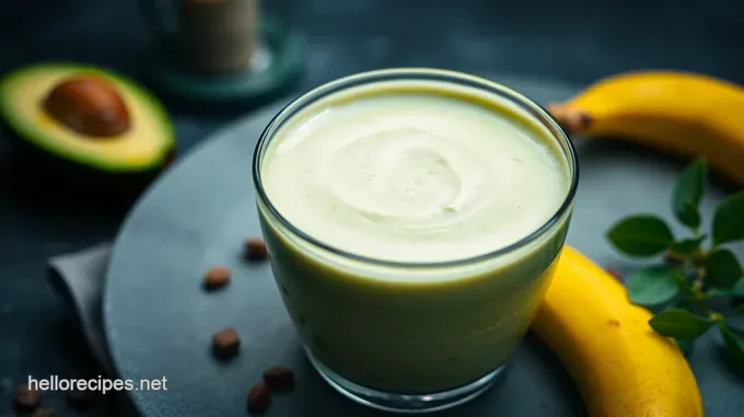 Creamy Avocado Smoothie: Your New Morning Delight