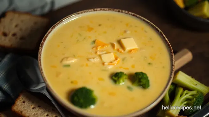 Creamy Cheddar Broccoli Soup