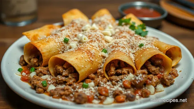 Crispy Beef Flautas with Savory Dipping Sauce