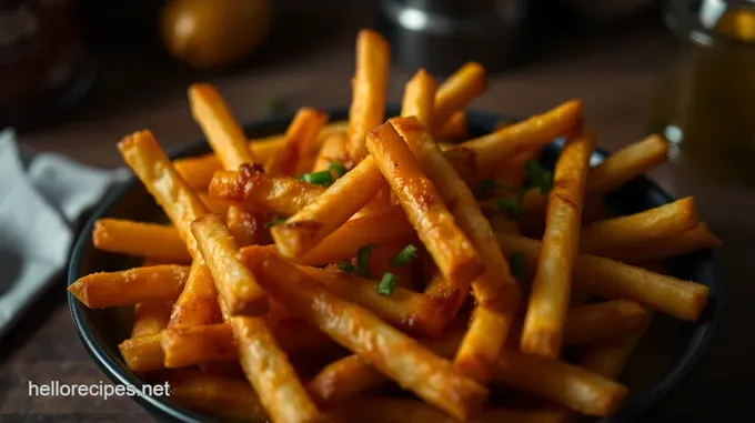 Crispy Golden Homemade Fries: Your Classic Comfort Snack