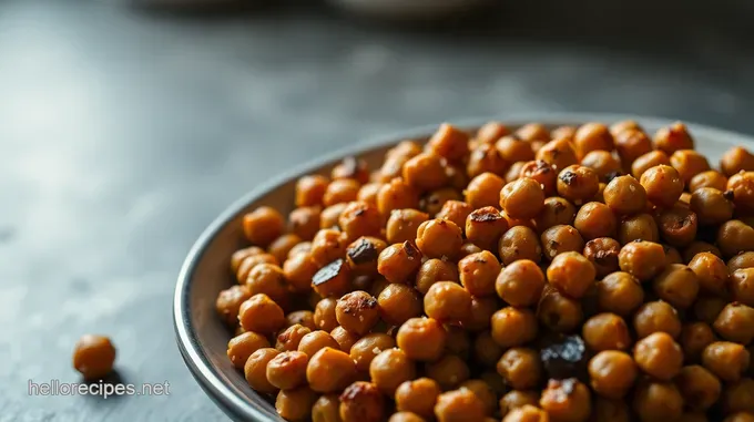 Crispy Roasted Chickpeas: A Crunchy Snack with Loads of Flavor!