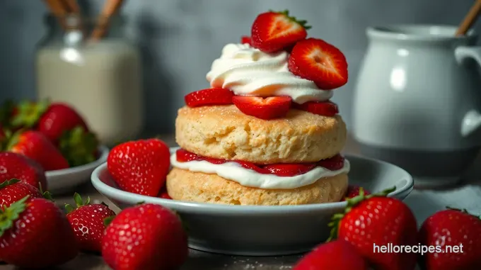 Easy Homemade Strawberry Shortcake – Classic British-Inspired Summer Dessert