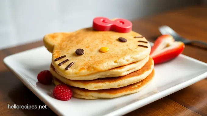 Cinnamon Hello Kitty Pancakes