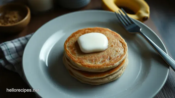 Fluffy Buckwheat Pancakes with Maple Syrup