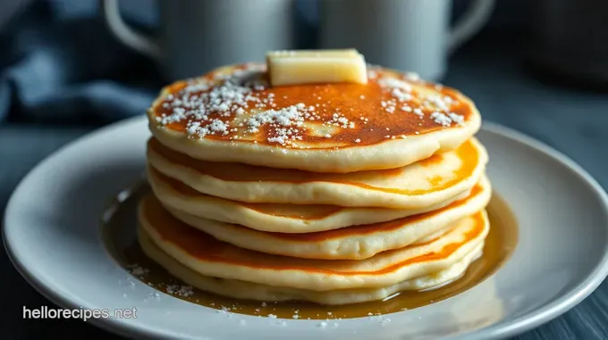 Fluffy Homemade Pancakes