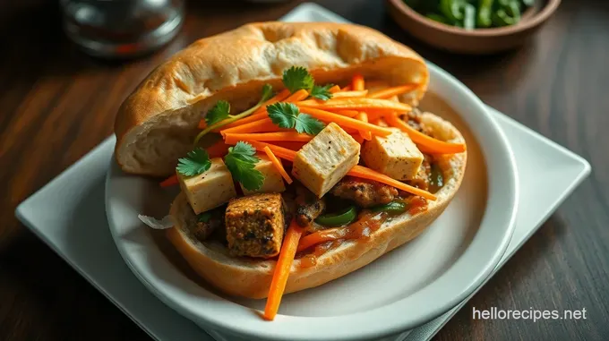 Fresh & Flavorful Vegetarian Banh Mi: A Vietnamese Street Food Classic