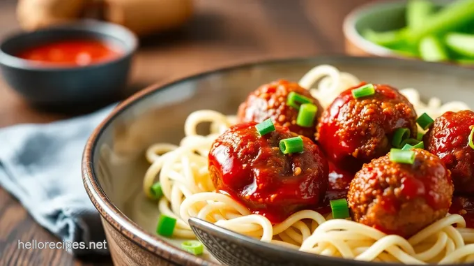 Hellofresh Firecracker Meatballs