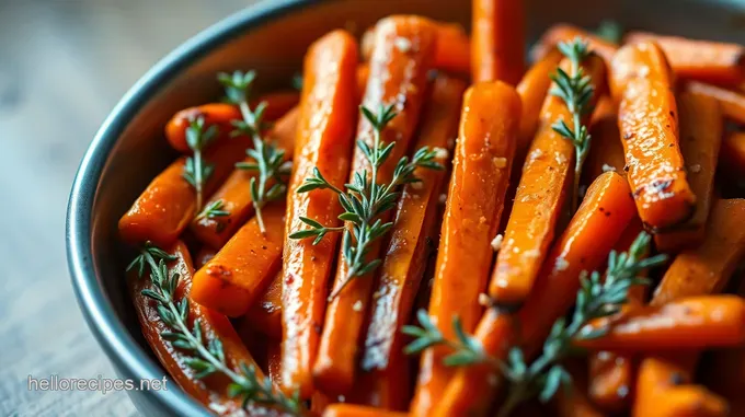 Honey-Roasted Carrots with Thyme