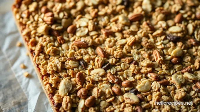 Irresistibly Chewy Homemade Granola Bars