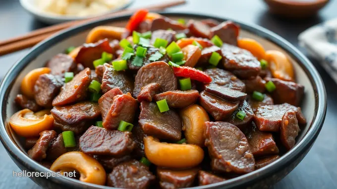 Mushu Beef: A Flavorful Twist on a Chinese Classic