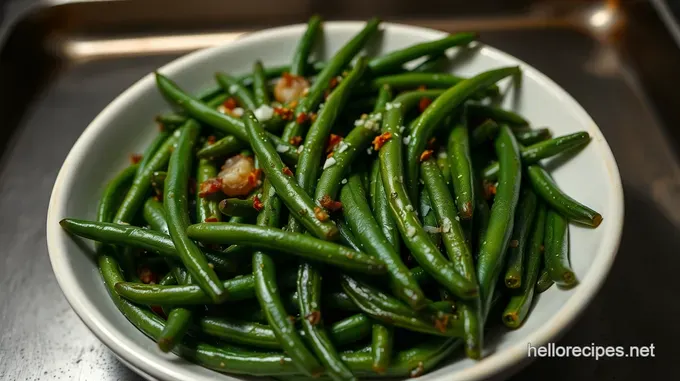 Perfectly Oven-Roasted Green Beans: A Simple Side Delight