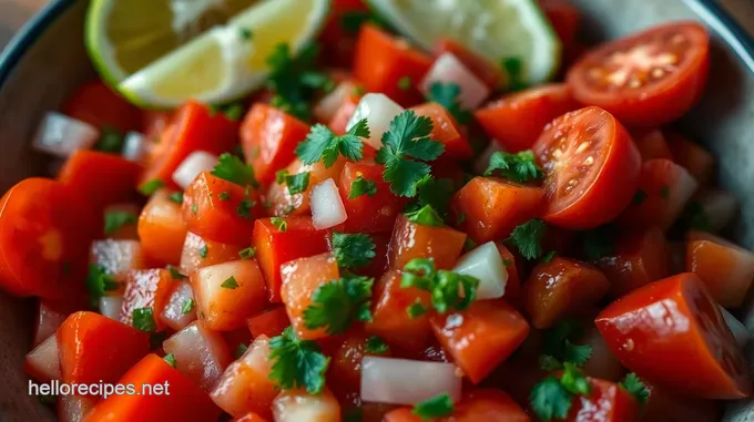 Quick & Zesty Pico de Gallo: A Fresh Salsa Delight