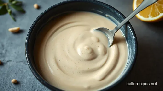 Silky Smooth Tahini Sauce: The Ultimate Drizzle