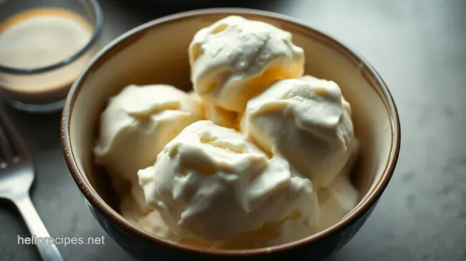 Silky Smooth Vanilla Bean Ice Cream