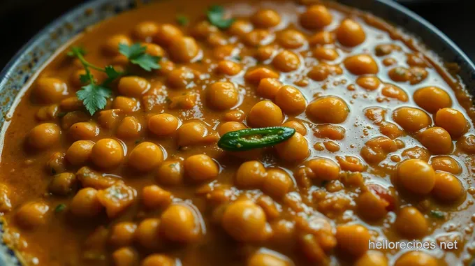 Spicy Chickpea & Spinach Curry (Saag Chana)