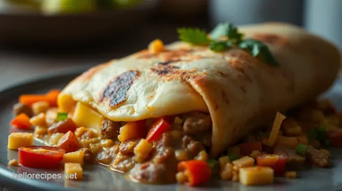 Sunrise Breakfast Burrito: A Hearty Start to Your Morning