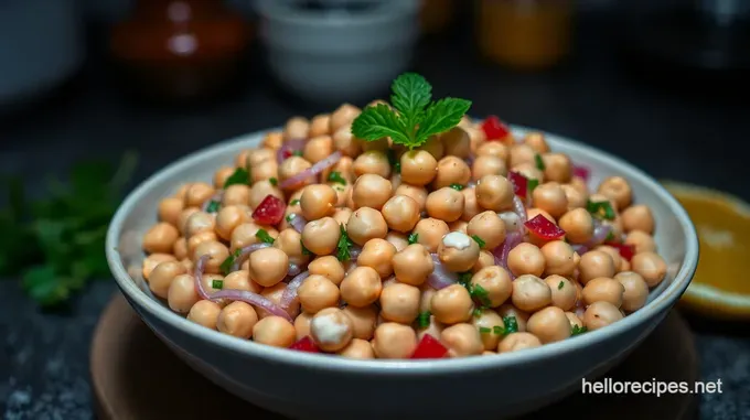 Sunshine Chickpea Salad