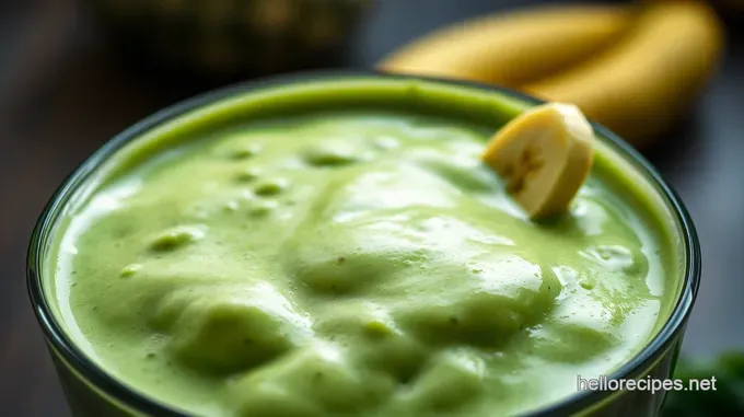 The Energizing Green Goddess Smoothie