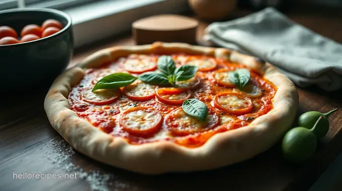 The Perfect Homemade Margherita Pizza