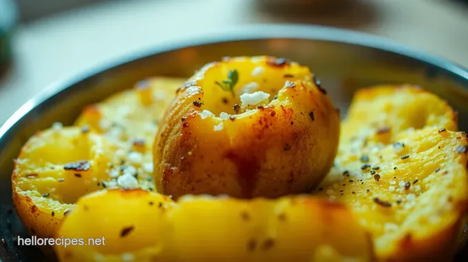 The Ultimate Crispy-Skinned Oven Baked Potato