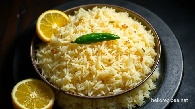 Zesty Lemon Rice: A Bright and Flavorful Side Dish