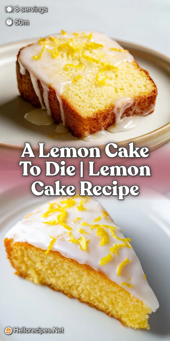 Macro shot of a fluffy citrus sponge with a thick, glossy white glaze dripping down its moist yellow sides.