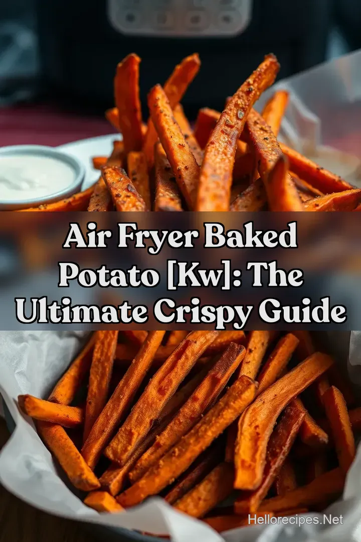 Air Fryer Baked Potato [kw]: The Ultimate Crispy Guide